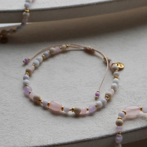 Bransoletka ELI z pastelowymi kamieniami