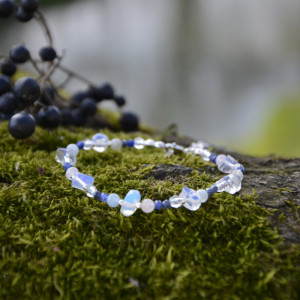 BRANSOLETKA NADZIEI, RADOŚCI I PIĘKNYCH SŁÓW. srebro