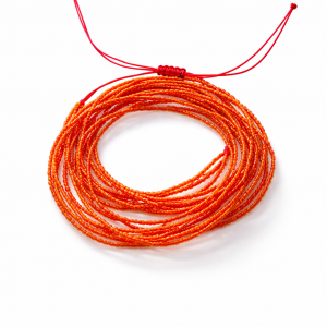 Bransoletka Ognisty Pomarańcz z Czerwienią