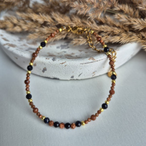 Bransoletka piasek pustyni i noc Kairu