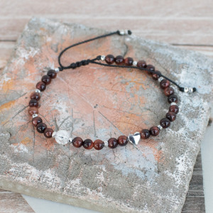 Bransoletka Powodzenie i Szczęście z Kryształem