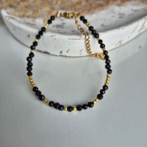 Bransoletka Turmalin Czarny