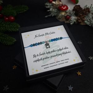 Bransoletka z Kamieni Naturalnych „Czułe Święta”