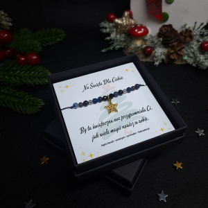 Bransoletka z Kamieni Naturalnych „Magia Świątecznej Nocy”