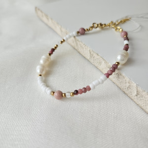 Bransoletka z rodonitem