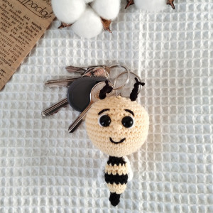 breloczek do kluczy pszczoła, pszczółka