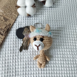 breloczek lama, alpaka