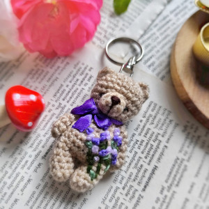 Breloczek Miś Violet