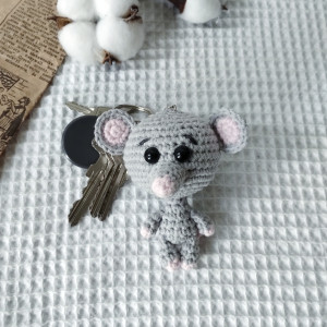 breloczek myszka, szczurek, mysz