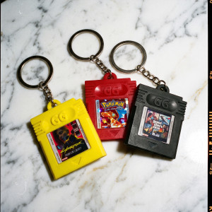 Brelok Game Boy Personalizowany Z TWOJĄ GRĄ | Druk 3D