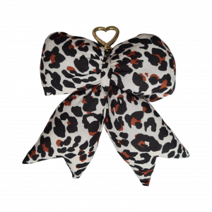 Brelok kokarda w panterkę