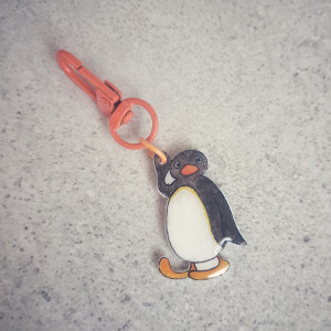 Brelok - pingwinek Pingu
