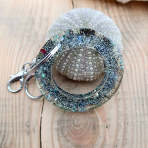 Brelok z żywicy Silver Night