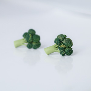 Brokuły - kolczyki wkrętki