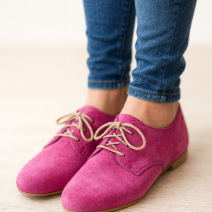 Buty damskie Oxford z naturalnej skóry