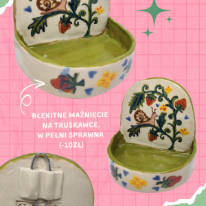 Ceramiczna mini półeczka