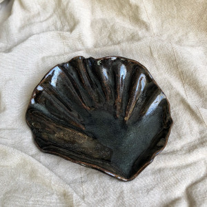 Ceramiczna muszla Czarna Perła