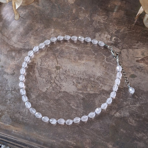 Choker kryształ górski