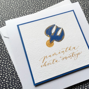 chrzest święty gołąb