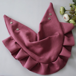 Chusta podwójna prążek wrzos 4 rozmiary