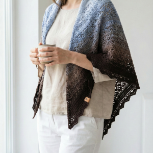 Chusta szydełkowa Niebo i Ziemia