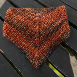 Chustka Selma w pomarańczach