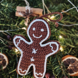 CIASTEK świąteczny pierniczek - ozdoba choinkowa