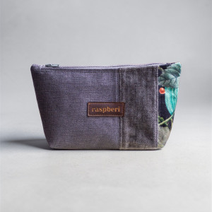 Ciemnoszara kosmetyczka MIDI