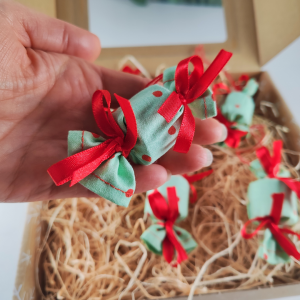 Cukierki na choinkę, zestaw 6szt.