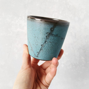 Czarka duża turkusowa