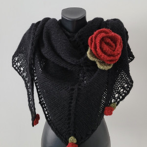 czarna chusta Paso Doble