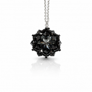 Czarny Naszyjnik "Night Fall Maxima"