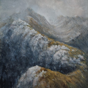 Czerwone Wierchy. Tatry – Malarstwo Strukturalne (60x80 cm)