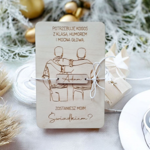 Czy zostaniesz moim Świadkiem Zapytanie Prośba o świadkowanie