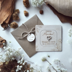 Czy zostaniesz moją Matką Chrzestną pytanie prośba do chrzestnych