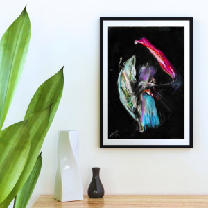 DANCE 2 - PLAKAT A4 - SERIA "TANIEC" - plakat baletnica, balerina