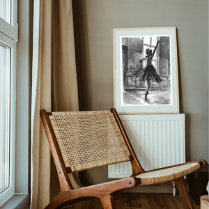 DANCE 5 - PLAKAT A3 - "SERIA TANIEC" - plakat baletnica, balerina