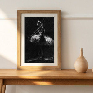 DANCE 8 - PLAKAT A3 - "SERIA TANIEC" - plakat baletnica, balerina