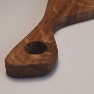 Dębowa deska z litego drewna
