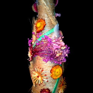 Dekoracja rustykalna "Panna jesienna"