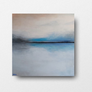 Delikatność-obraz akrylowy 60x60 cm.