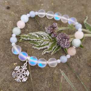 DELIKATNOŚĆ PUCHU. Bransoletka srebrna