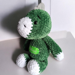 Dinuś Dino dinozaur maskotka pluszak przytulanka