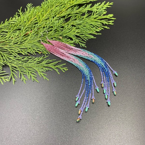 długie kolczyki do ramion #575