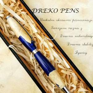 Długopis hybrydowy z drewna i żywicy