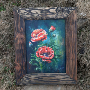 Drewniana rama (30x40 cm) III