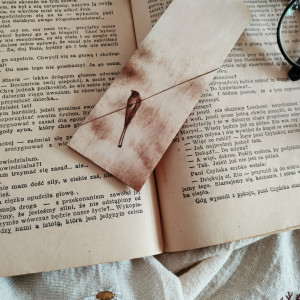 Drewniana zakładka do książki Bird