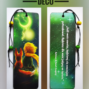 Drewniana zakładka dwustronna - MK1