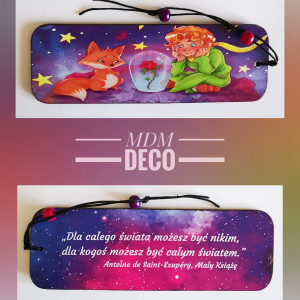 Drewniana zakładka dwustronna - MK5