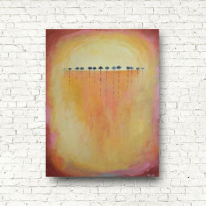 Drzewa - obraz akrylowy 40/30 cm.